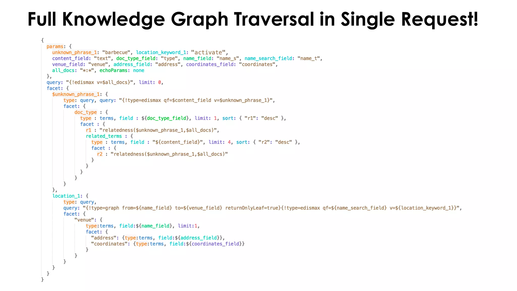Full Knowledge Graph Traversal in Single Request!
 