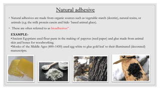 Natural adhesives | PDF