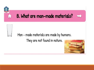Understanding Natural vs Man-Made Materials: A Basic Guide for Learners ...