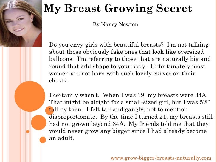 My breast growth