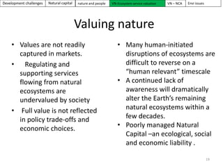 Poorly Earth Natural Capital: Counting it in by Alice Joan G. Ferrer | PDF