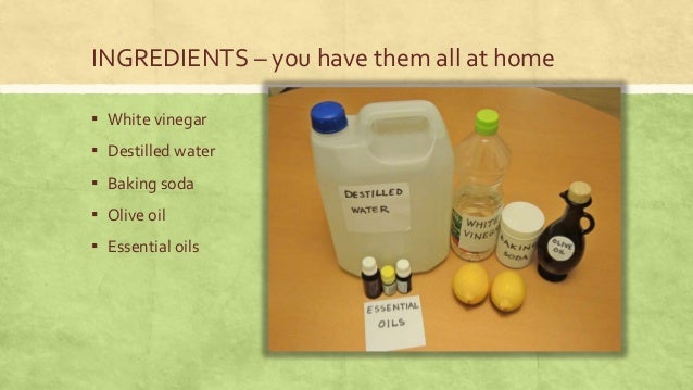 natural cleaning agents