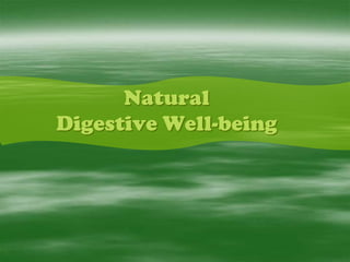 NaturalDigestive Well-being 