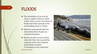 Natural Disaster project . | PPTX
