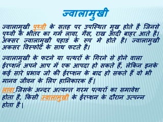 Natural disaster (hindi} | PPSX