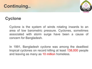 Natural Disaster in Bangladesh | PDF