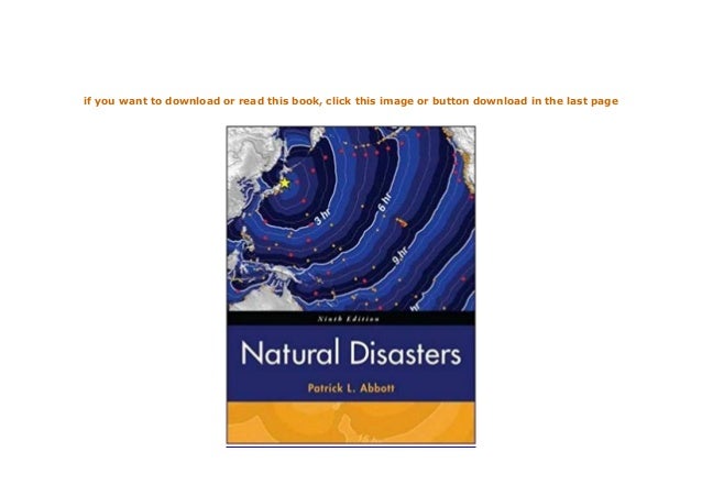 EBOOK_PAPERBACK Natural Disasters *online_books*