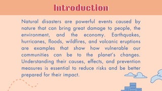 NATURAL DISASTERS, es una presentacion de ingles.pdf