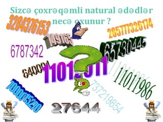 Sizc çoxr q mli natural d dlə ə ə ə ə ər
nec oxunur ?ə
 