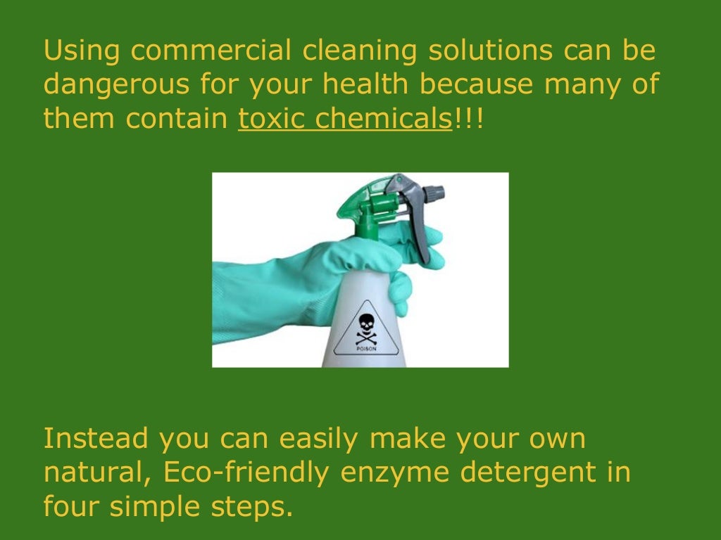 Homemade Natural Enzyme Cleaner With Citrus Scent 100 Toxic Free
