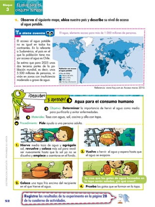 Bloque                                         El agua para el
               3                              consumo human...