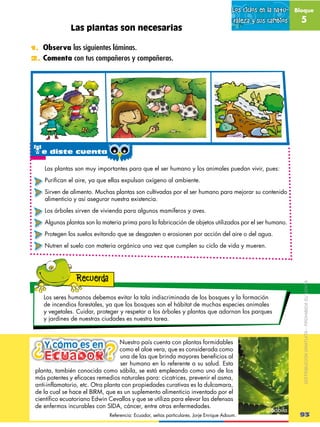 Los ciclos en la natu-   Bloque

                                                                                         ...