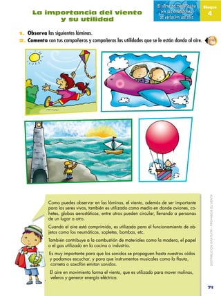 El clima se manifiesta   Bloque
      La importancia del viento                                          por las condicion...