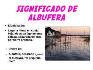 Naturales la albufera blanka | ODP