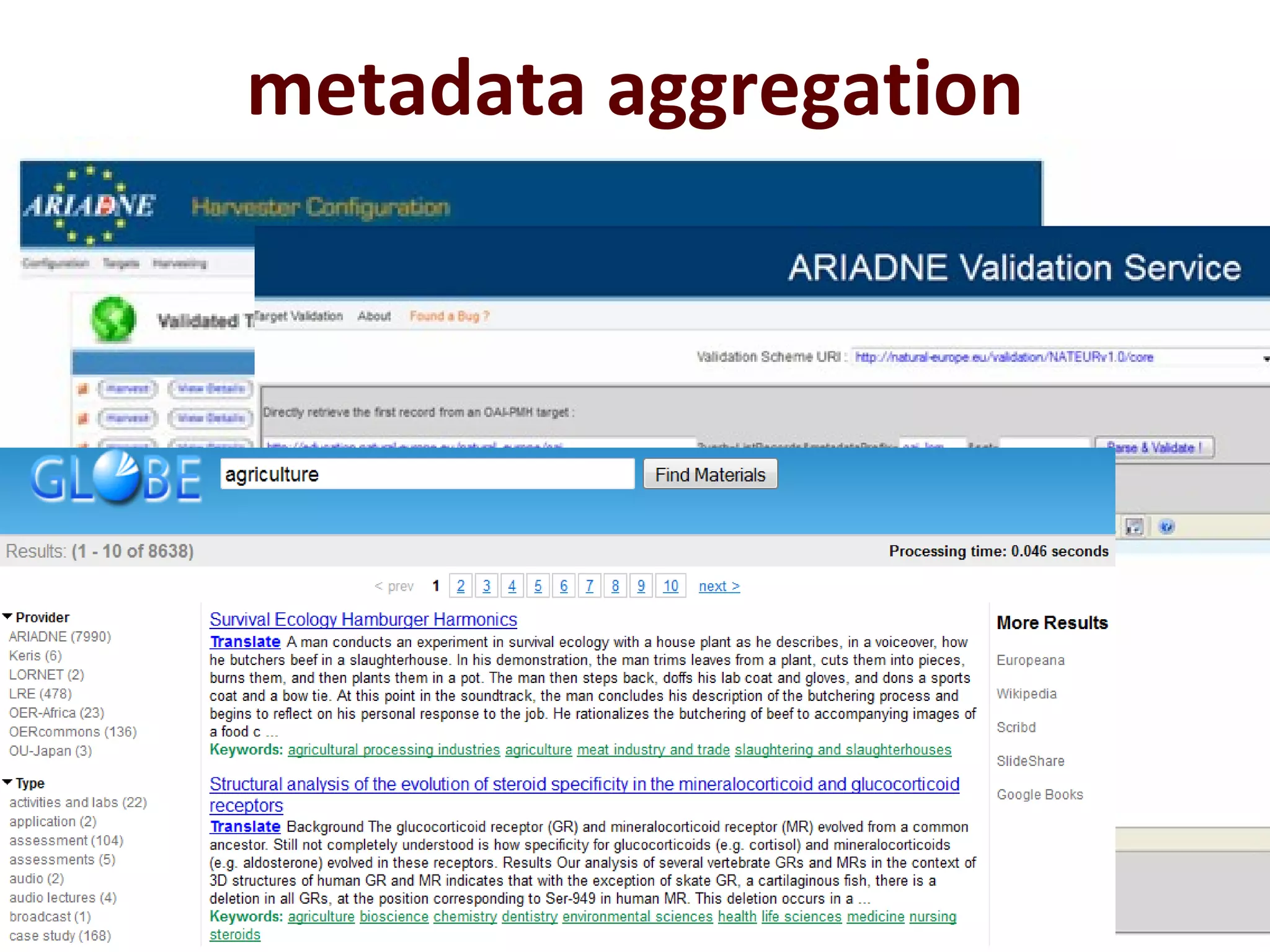 metadata aggregation 
