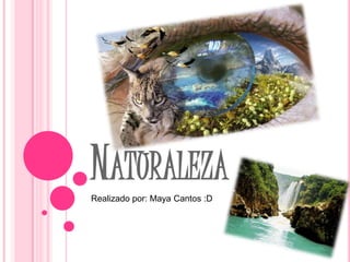NATURALEZA
Realizado por: Maya Cantos :D
 