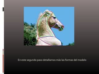 En este segundo paso detallamos más las formas del modelo
 