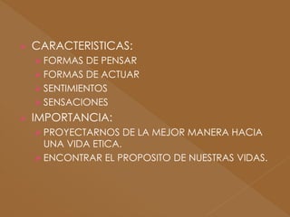 Naturaleza humana | PPTX