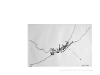 Esquema artefacto urbano de Mérida. Fuente: elaboración del autor.
 