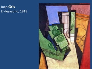 Juan Gris
El desayuno, 1915
 
