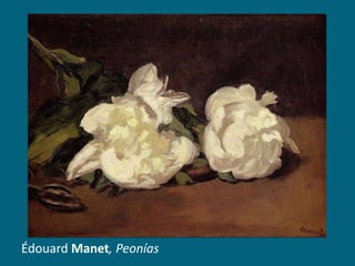 Édouard Manet, Peonías

 