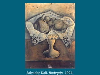 Salvador Dalí. Bodegón ,1924.

 