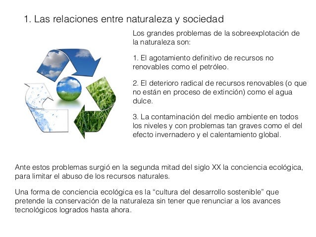 Naturaleza y sociedad