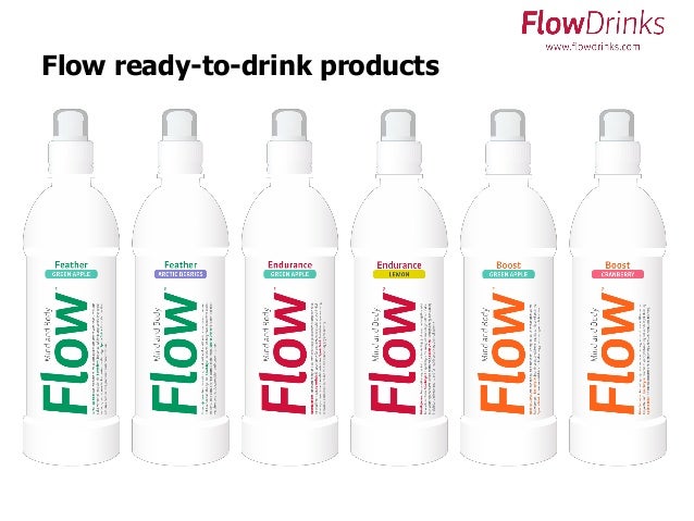 Flow Drinks, product information