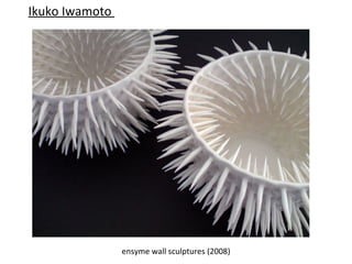 Ikuko Iwamoto




                ensyme wall sculptures (2008)
 
