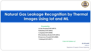 Natural gas detection using the filters and ai | PPT