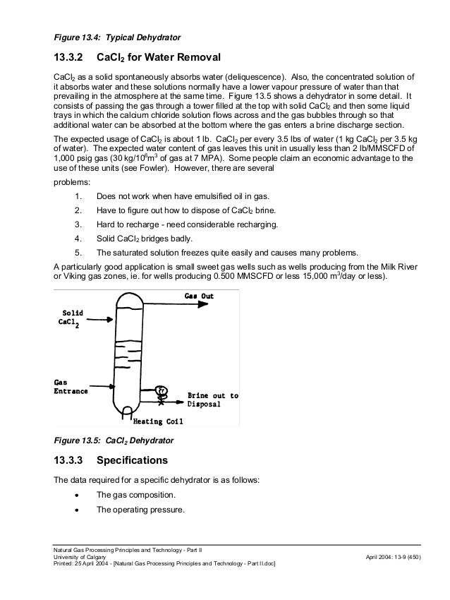 Natural Gas Processing Principles And Technology Natural Gas Processing Principles And Technology