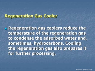 Natural gas processing technology   dehydration 3