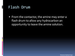 Natural gas processing technology sweetening processes