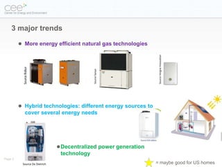 Short Scan of Natural Gas Technologies in New Buildings in France