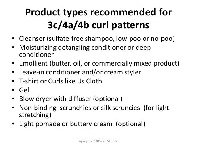 Natural Hair Terms Techniques Handouts