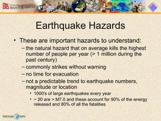 Natural hazards and disaster,types,mitigation and management