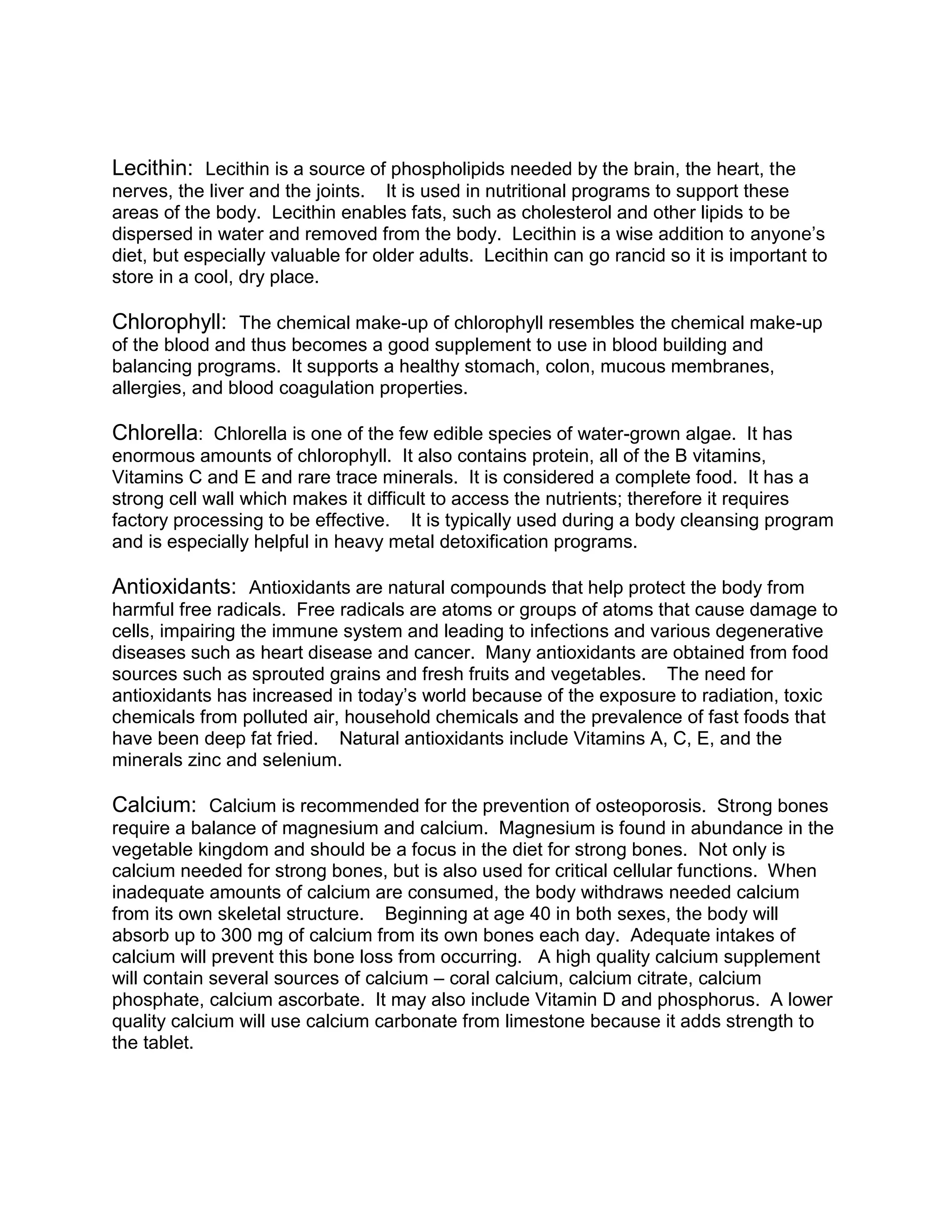 Natural Health Care Basics