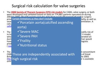 Natural history and treatment of aortic stenosis | PPTX