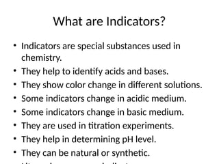 Indicators Science Background Natural_Indicators_20_Slides_Detailed_Sugato_Bhanja (1).pptx
