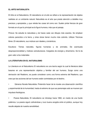 Naturalismo PDF