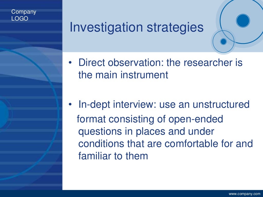 Naturalistic Research