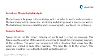 Natural language processing | PPTX