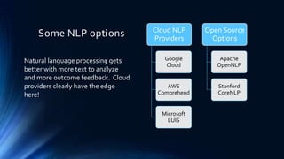 Natural language processing and search | PPTX