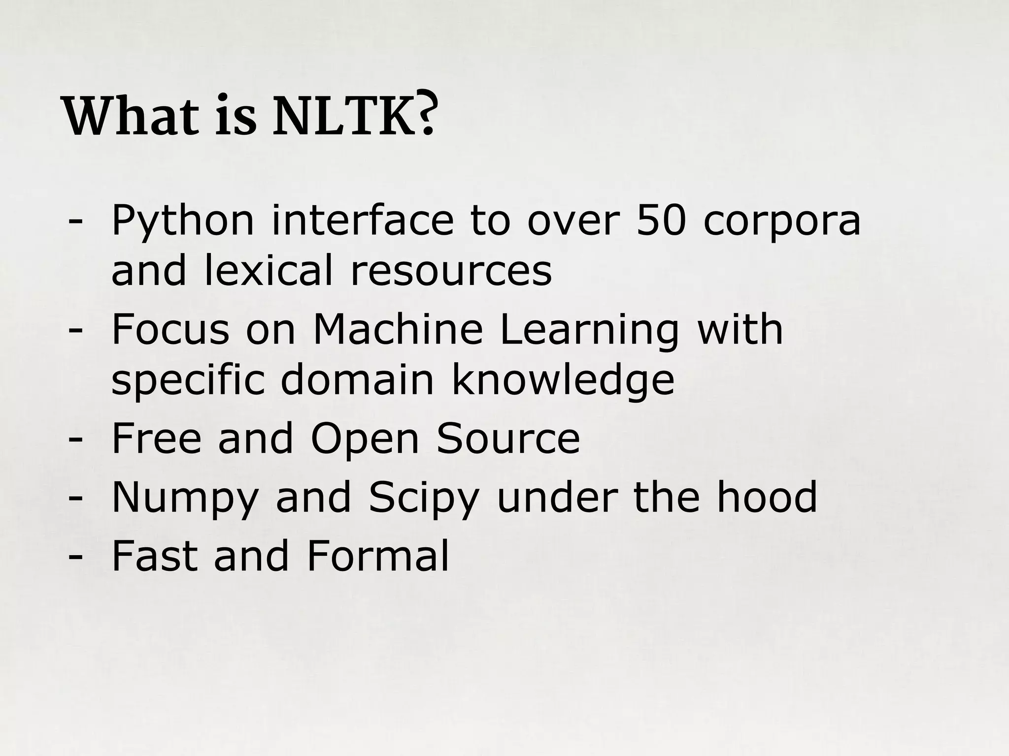Natural Language Processing with Python | PDF