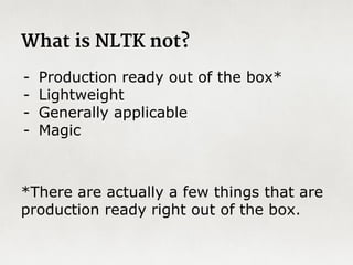 But they can’t understand meaning (yet)
 