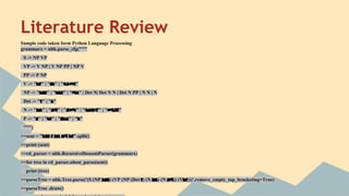 Natural language processing with python and amharic syntax parse tree ...