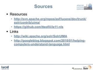 Natural Language Search in Solr | PDF