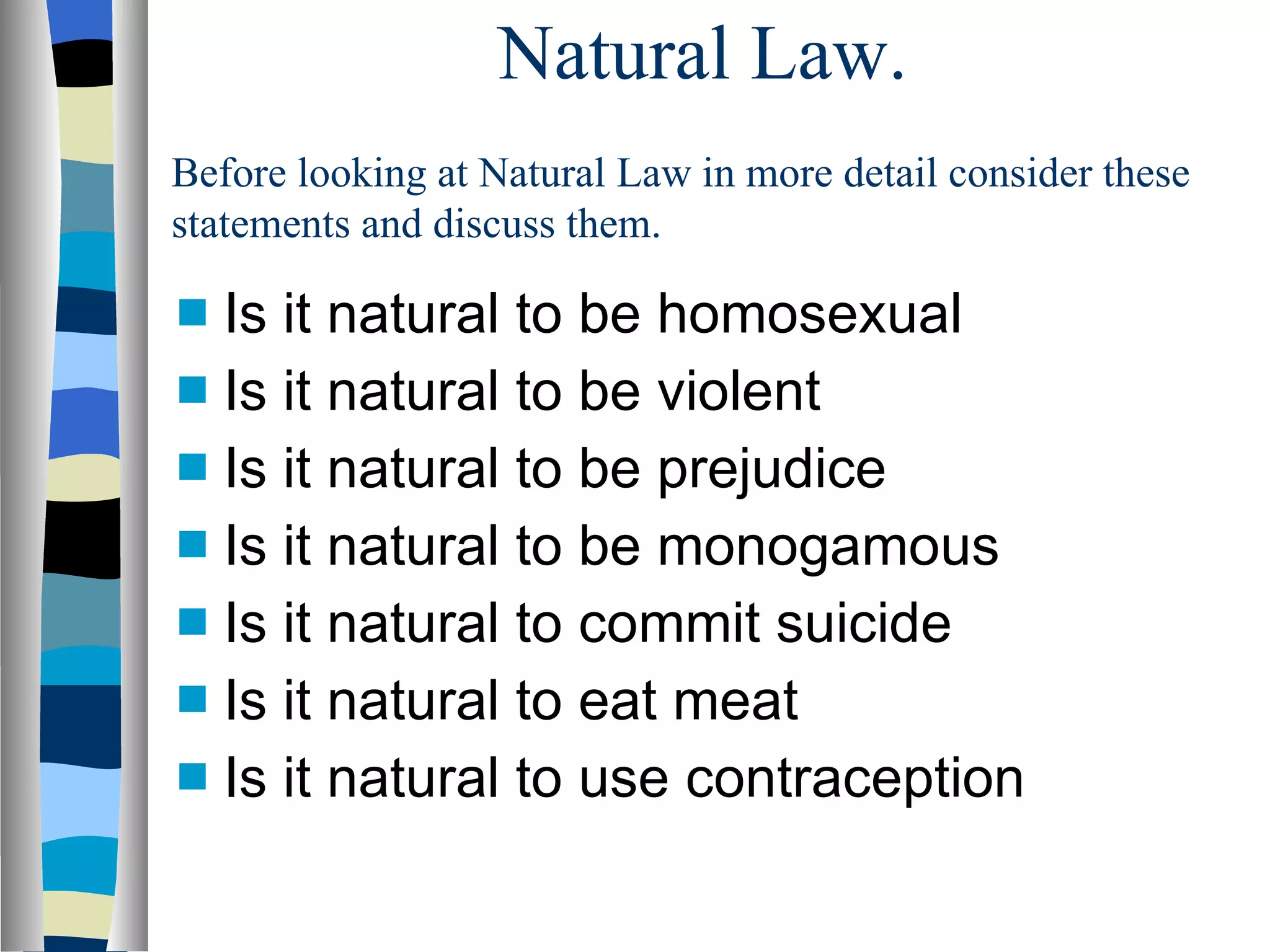 Natural law. | PPT