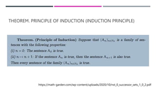 Inductive Set Natural Numbers h | PPTX