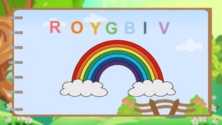 R O Y G B I V
 